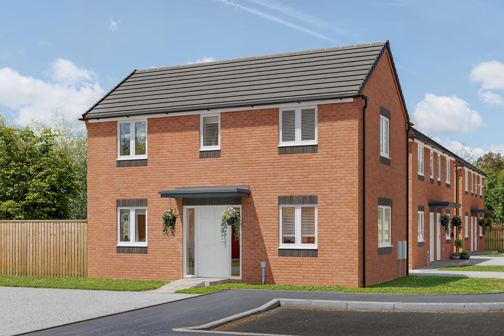 Cameron Hall Homes, The Crossbill housetype CGI visualisation