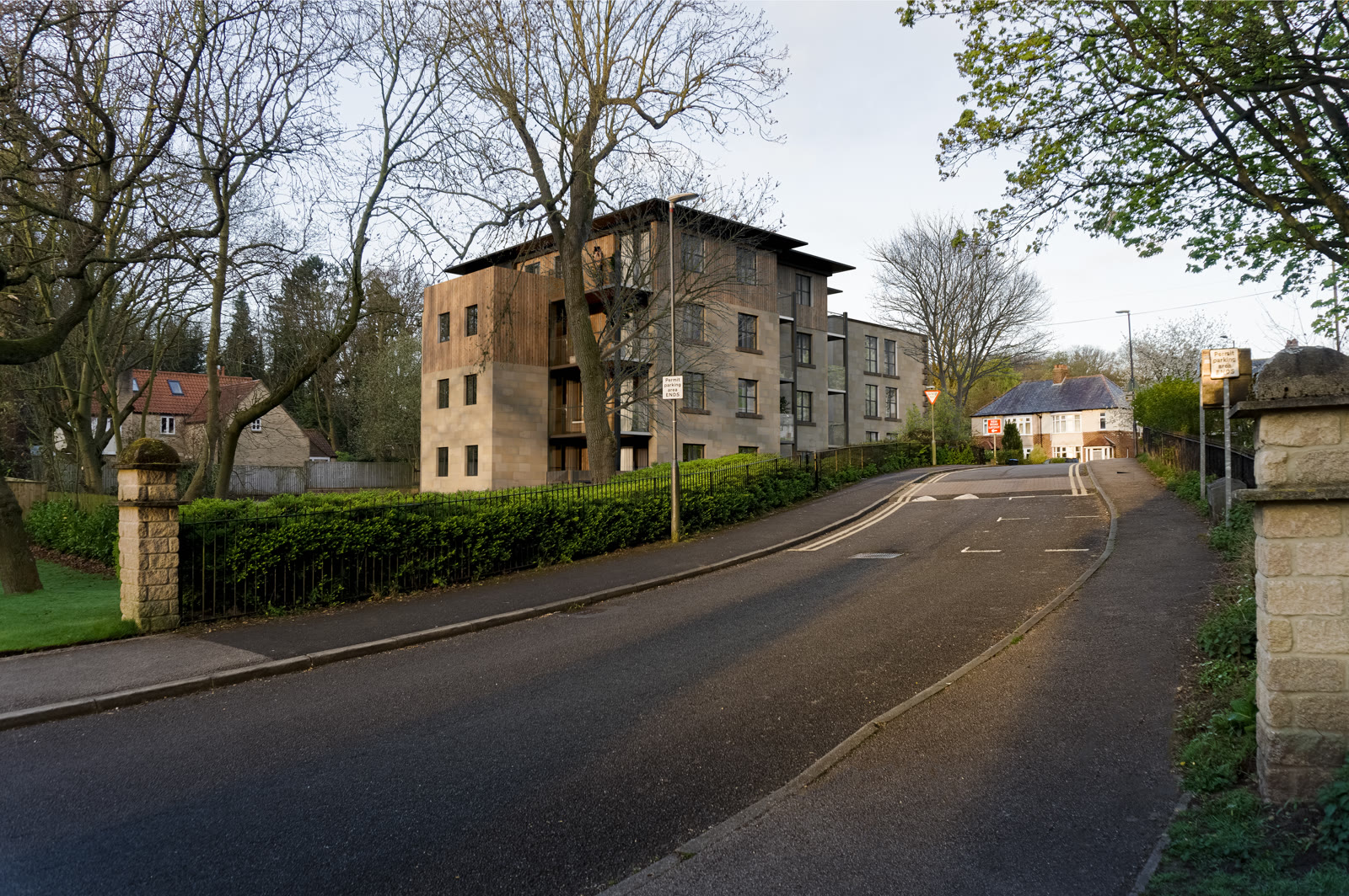 Planning visualisation, view 1, proposed scheme CGI