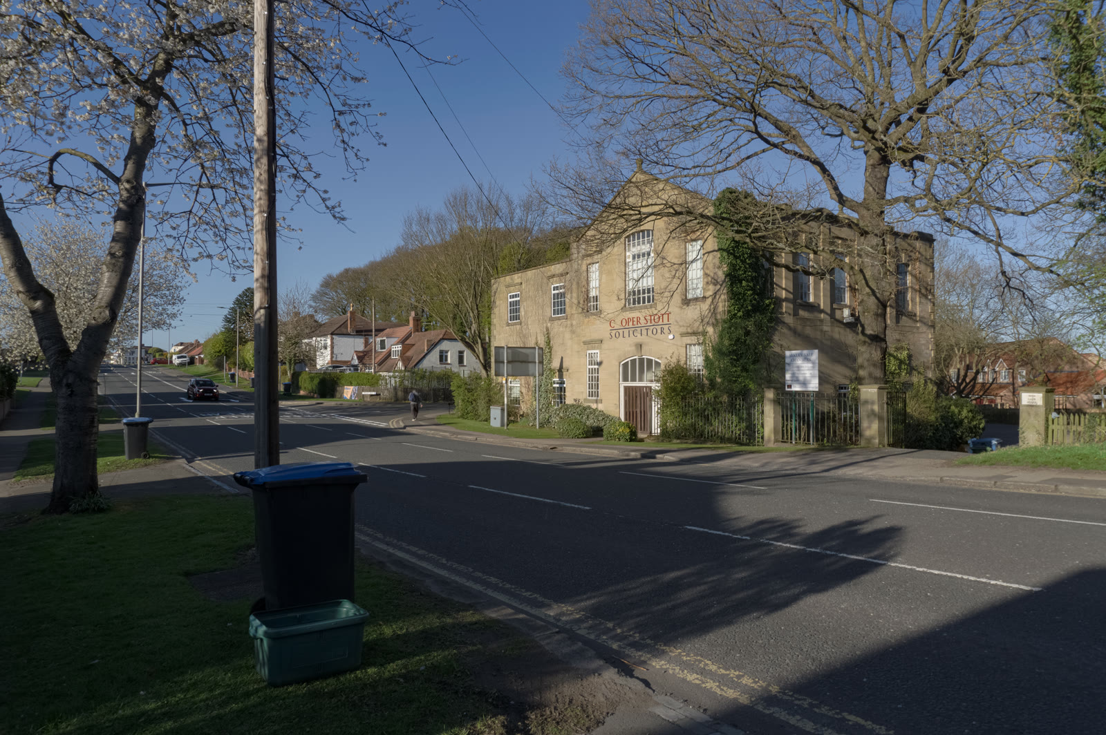 Planning visualisation, view 3, existing site photograph